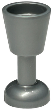 Minifig, Utensil Goblet (Flat Silver): 6107389, 2343 4505990 фото