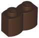 Brick, Modified 1 x 2 Log (Dark Brown): 4519970, 30136 4211743, 4519968, 4550325 фото