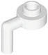 Plate, Round 1 x 1 Open Stud with Bar Arm Down (White): 6508268, 3661 00357 фото