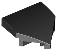 Black Wedge 2 x 2 x 2/3 Pointed (Black): 6308912, 66956 00090 фото