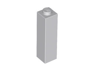 Brick 1 x 1 x 3 (Light Bluish Gray): 6061702, 14716 6061702 фото