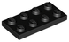 Plate 2 x 4 (Black): 302026, 3020 00009 фото