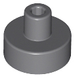 Tile, Round 1 x 1 with Bar and Small Pin Hole (Dark Bluish Gray): 6271752, 31561 00210 фото