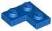 Plate 2 x 2 Corner (Bright Blue): 242073, 2420 00162 фото