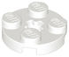 Plate 2 x 2 Round with Axle Hole (White): 403201, 4032 00588 фото