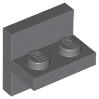 Bracket 2 x 2 - 1 x 2 Centered (Dark Bluish Gray): 6250018, 41682 00213 фото