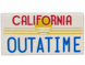 Tile 1 x 2 with Red and Blue "CALIFORNIA OUTATIME" and Yellow Sun Pattern (White): 6585388, 3069pb1457 00365 фото