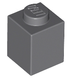 Brick 1 x 1 (Dark Bluish Gray): 4211098, 3005 00191 фото