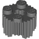 Brick 2 x 2 Round with Grille (Dark Bluish Gray): 6268169, 92947 00441 фото