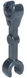 Arm Mechanical, Straight with Clips at 90 degrees (Vertical Grip) (Pearl Dark Gray): 6572613, 59230 00594 фото
