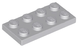 Plate 2 x 4 (Light Bluish Gray): 4211395, 3020 00271 фото