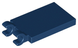 Tile, Modified 2 x 3 with 2 Clips (thick open O clips) (Earth Blue): 6173580, 6331690, 30350b 00421 фото