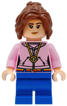 Hermione Granger - Bright Pink Hoodie with Time Turner Necklace (HP606) m00014 фото
