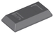 Minifig, Utensil Gold Ingot (Bar) (Dark Bluish Gray): 6331866, 99563 00227 фото