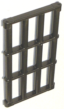 Bar 1 x 4 x 6 with End Protrusions (Pearl Dark Gray): 6143247, 92589 00328 фото