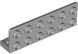 Bracket 1 x 6 - 2 x 6 Inverted with 1 x 4 Cutout (Light Bluish Gray): 6593247, 5090 00281 фото