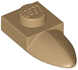Plate 1 x 1 with Tooth (Dark Tan): 6553752, 49668 00690 фото