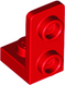 Bracket 1 x 1 - 1 x 2 Inverted (Bright Red): 6345637, 73825 00183 фото