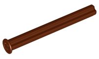 Technic, Axle 5 with Stop (Reddish Brown): 6159763, 15462 00560 фото