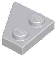 Plate 2 x 2 Wedge Right 00293 фото