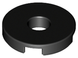 Tile 2 x 2 Round with Hole (Black): 6143850 , 15535 00045 фото