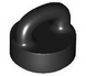 Tile, Round 1 x 1 with Loop (Black): 6504712, 77813 00095 фото