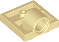 Plate 2 x 2 with Pin Hole (Tan): 6302263, 10247 00573 фото
